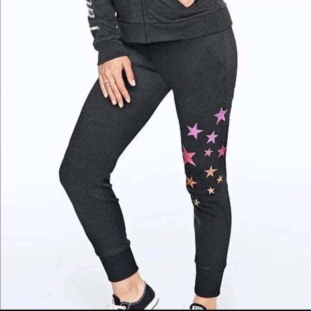 Victoria secret pink bling skinny joggers